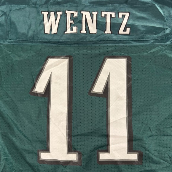 Philadelphia Eagles Carson Wentz #11 Pro Line NFL Football Jersey 2XLT - Picture 5 of 9